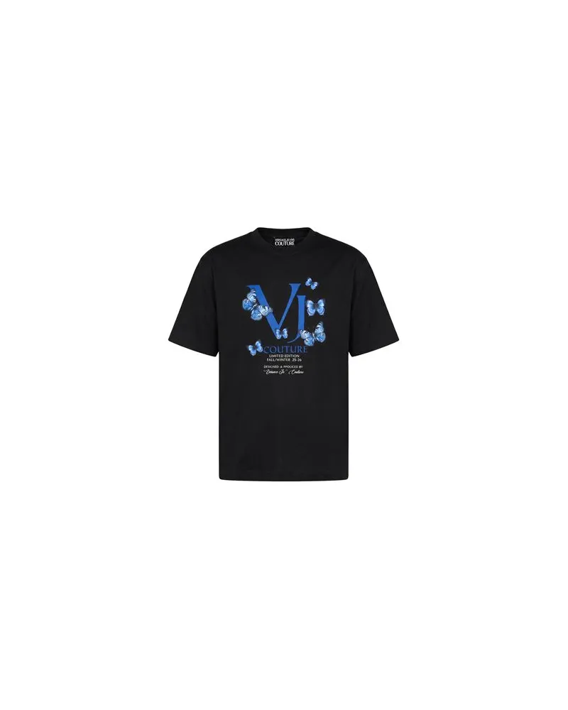 Versace Jeans TOPS - T-shirtsauf YOOX.COM Schwarz