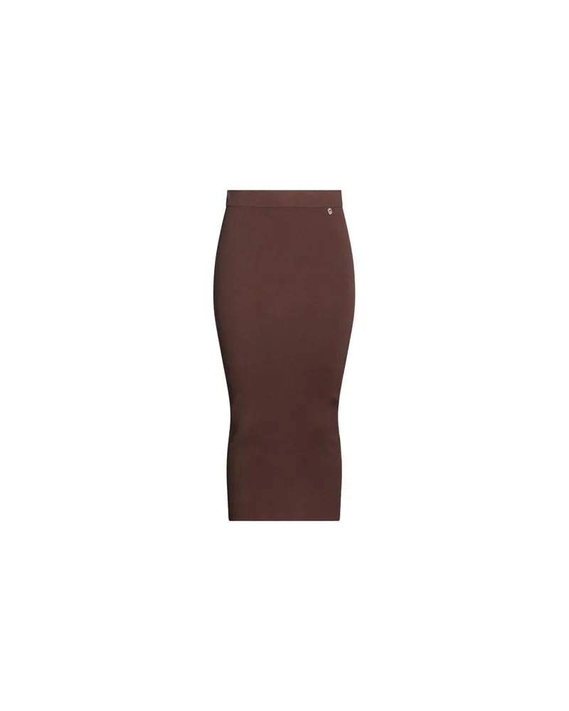 Liu Jo HOSEN & RÖCKE - Midi-Röckeauf YOOX.COM Braun