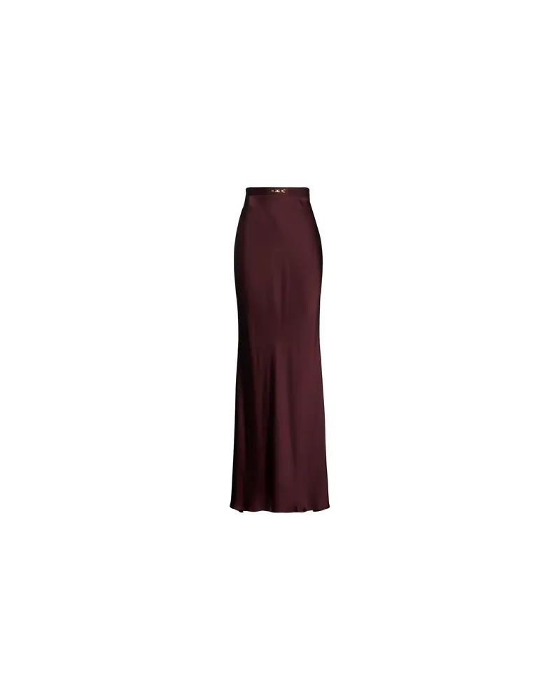 Elisabetta Franchi HOSEN & RÖCKE - Maxi-Röckeauf YOOX.COM Bordeaux