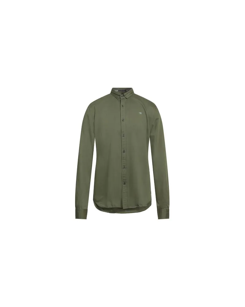 Scotch&Soda TOPS - Hemdenauf YOOX.COM Grün