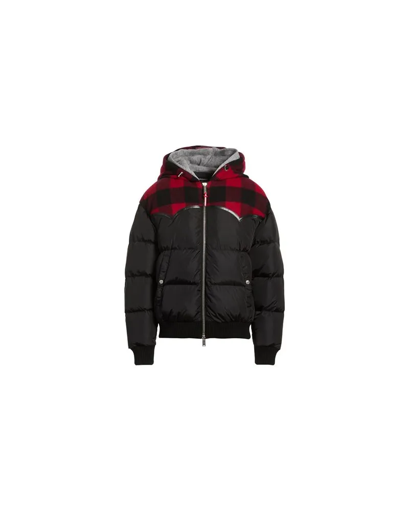 Dsquared2 JACKEN & MÄNTEL - Pufferjacken & Daunenjackenauf YOOX.COM Schwarz