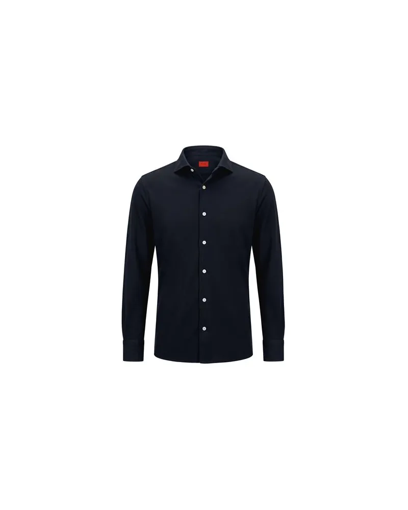 Isaia TOPS - Hemdenauf YOOX.COM Nachtblau