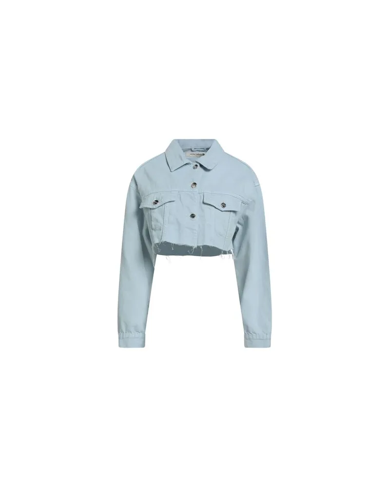 HINNOMINATE JACKEN & MÄNTEL - Jeansjacken/Mäntelauf YOOX.COM Himmelblau