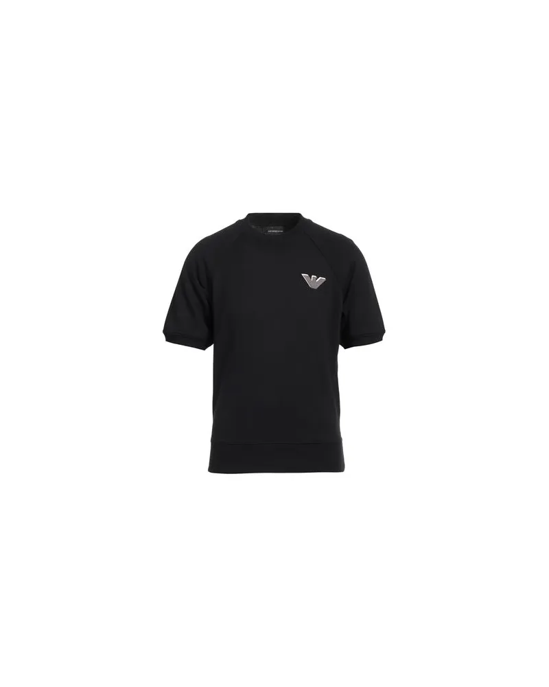 Emporio Armani TOPS - Sweatshirtsauf YOOX.COM Schwarz