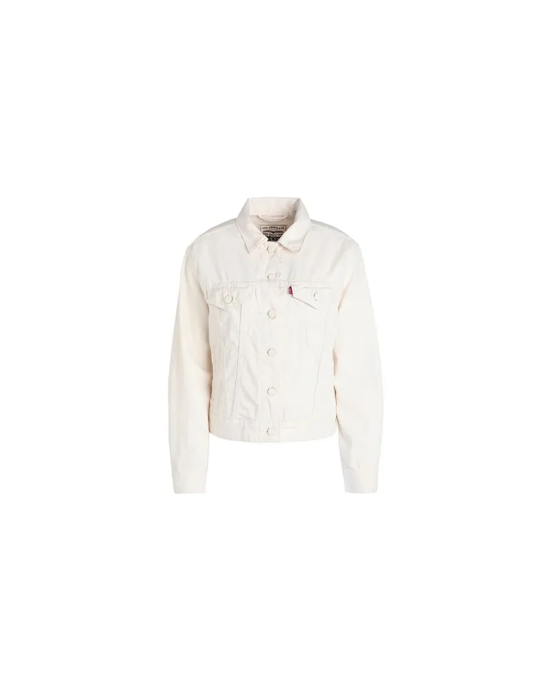 Levi's WT-TRUCKER  - JACKEN & MÄNTEL - Jeansjacken/Mäntelauf YOOX.COM Elfenbein