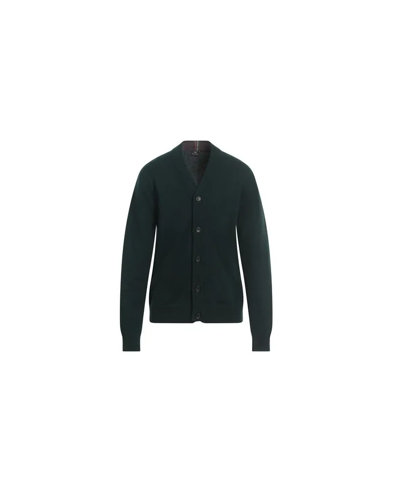 Paul Smith STRICKWAREN - Strickjackenauf YOOX.COM Dunkelgrün