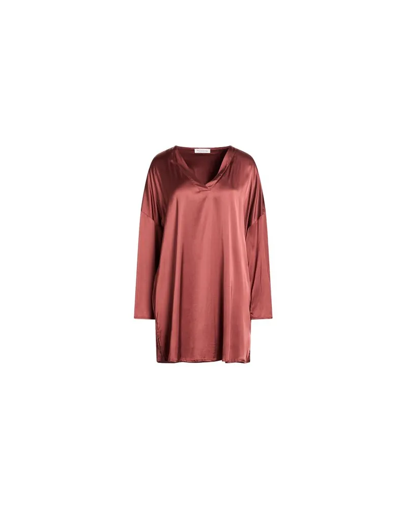 Manila Grace KLEIDER - Mini-Kleiderauf YOOX.COM Braun