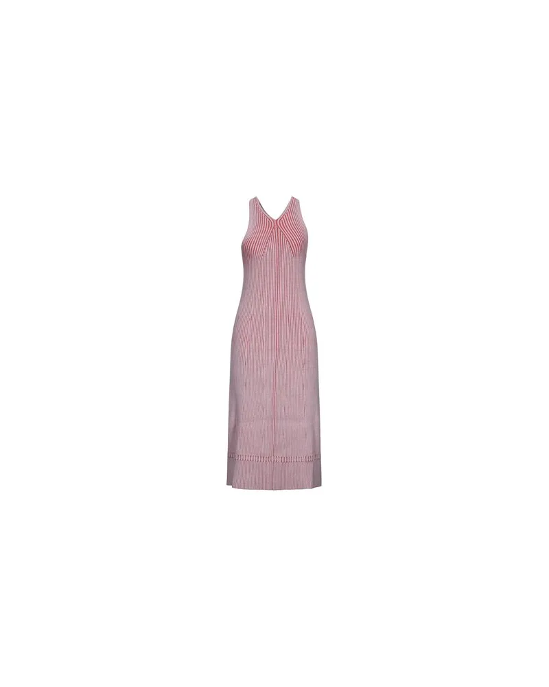 Proenza Schouler KLEIDER - Midi-Kleiderauf YOOX.COM Ziegelrot