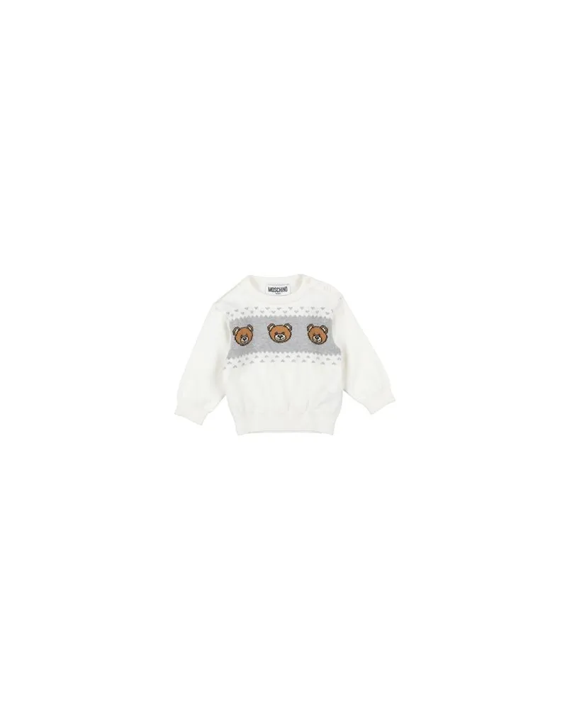 Moschino STRICKWAREN - Pulloverauf YOOX.COM Weiß