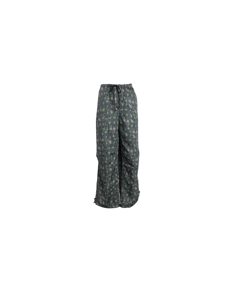 Topshop HOSEN & RÖCKE - Hosenauf YOOX.COM Militärgrün