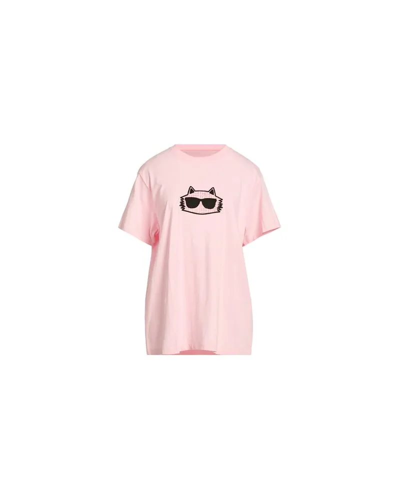 Karl Lagerfeld TOPS - T-shirtsauf YOOX.COM Rosa