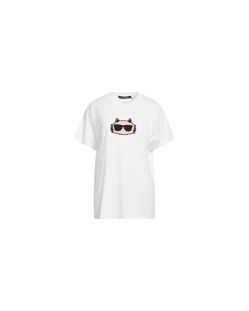 Karl Lagerfeld TOPS - T-shirtsauf YOOX.COM Weiß