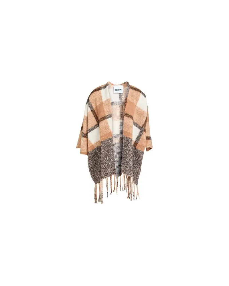DIMORA STRICKWAREN - Strickjackenauf YOOX.COM Kamel