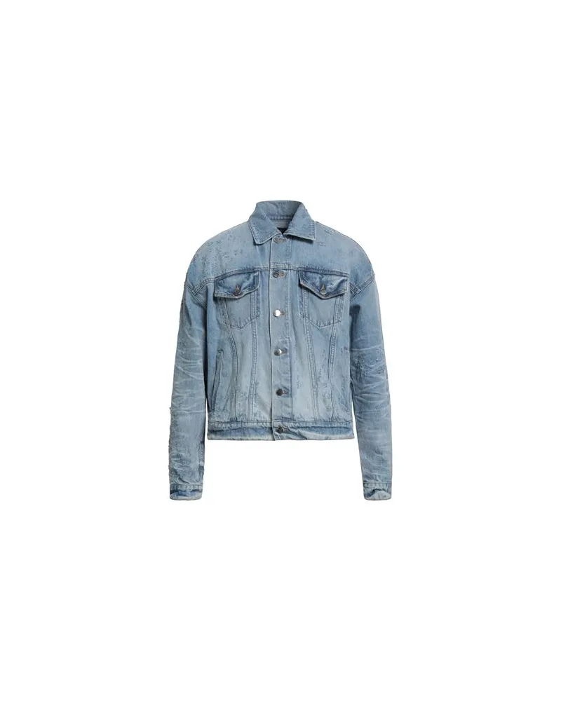 Amiri JACKEN & MÄNTEL - Jeansjacken/Mäntelauf YOOX.COM Blau