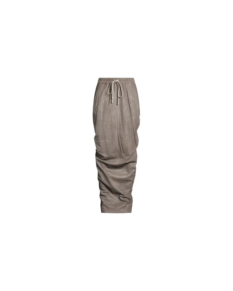 Rick Owens HOSEN & RÖCKE - Maxi-Röckeauf YOOX.COM Maulwurfsgrau