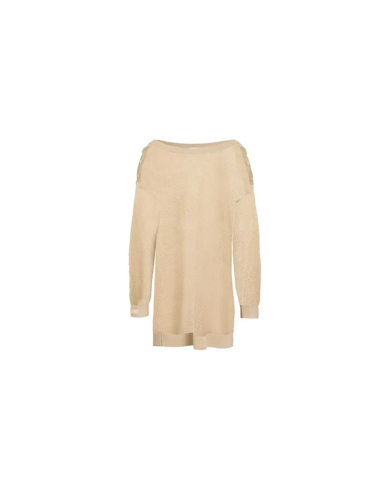 Liu Jo BETTER - STRICKWAREN - Pulloverauf YOOX.COM Beige