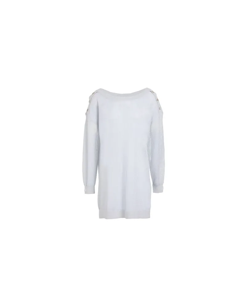 Liu Jo BETTER - STRICKWAREN - Pulloverauf YOOX.COM Hellgrau