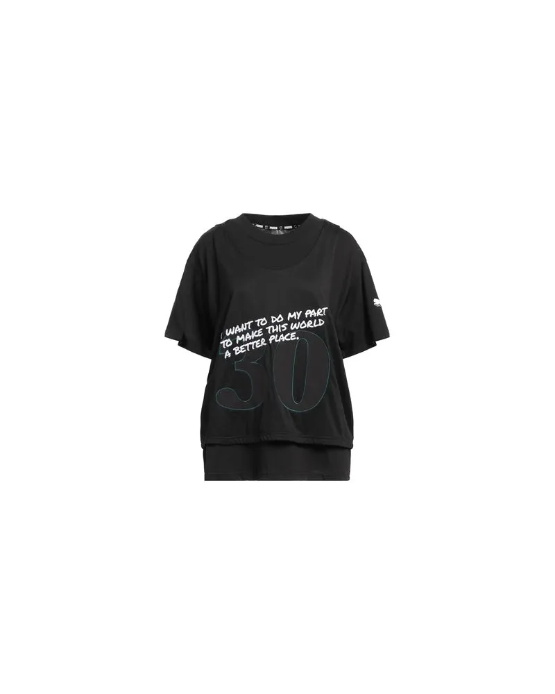 Puma TOPS - T-shirtsauf YOOX.COM Schwarz