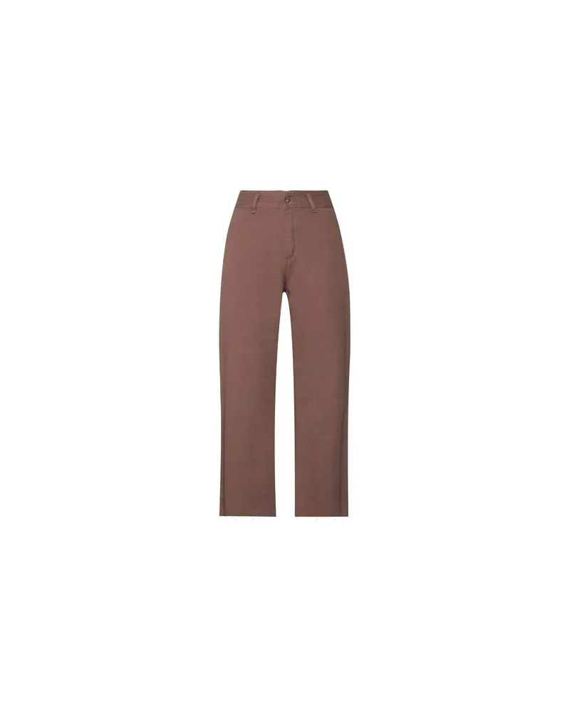 KORALLINE HOSEN & RÖCKE - Hosenauf YOOX.COM Braun