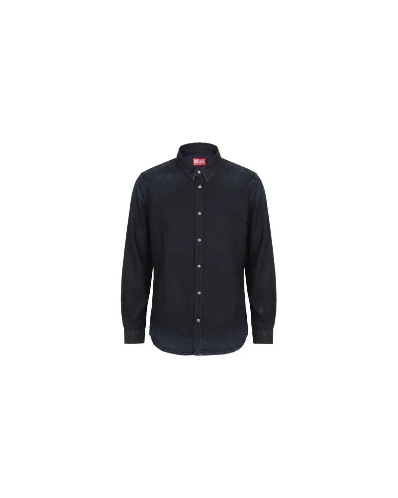 Diesel TOPS - Jeanshemdenauf YOOX.COM Schwarz