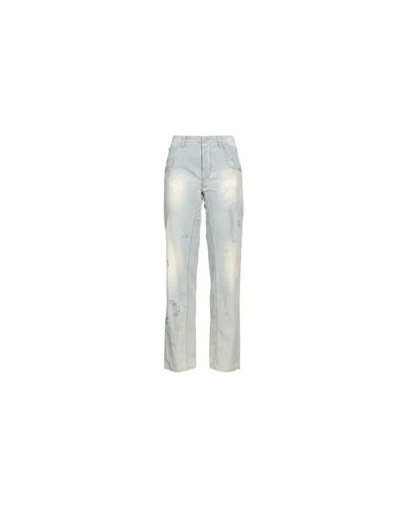 Ermanno Scervino HOSEN & RÖCKE - Jeanshosenauf YOOX.COM Blau