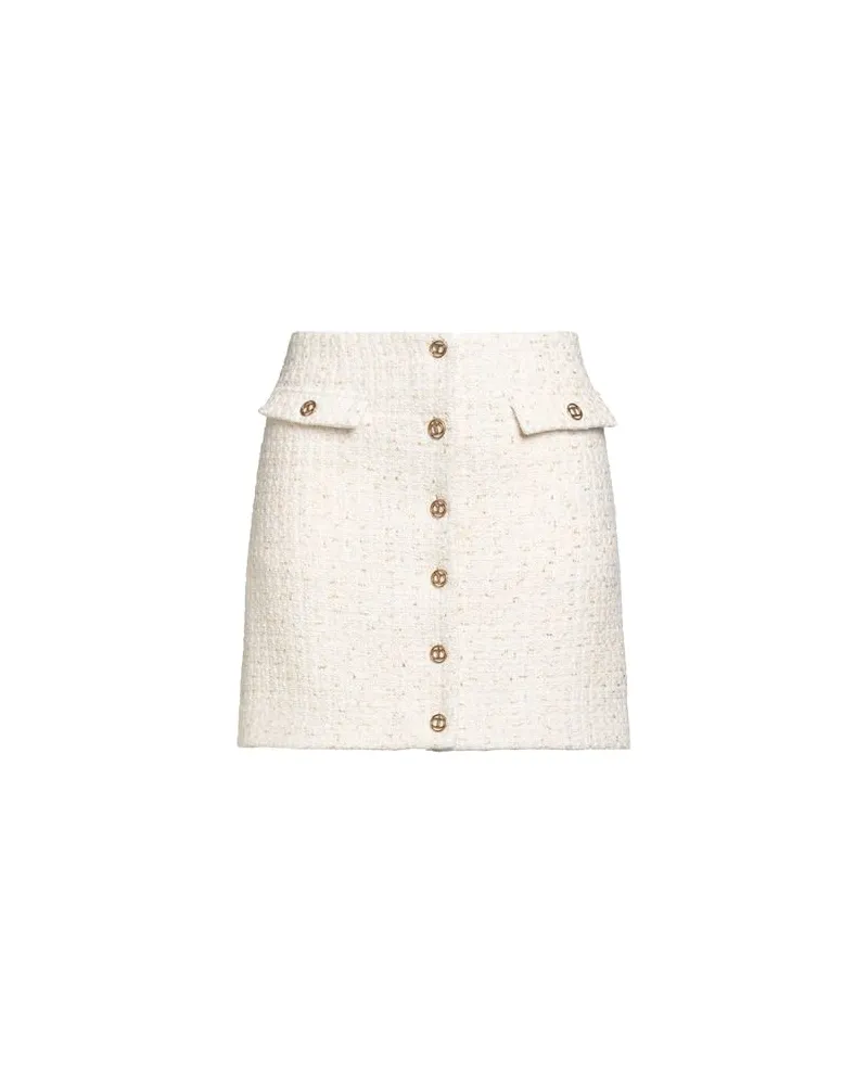 Twin-Set HOSEN & RÖCKE - Miniröckeauf YOOX.COM Cremeweiß