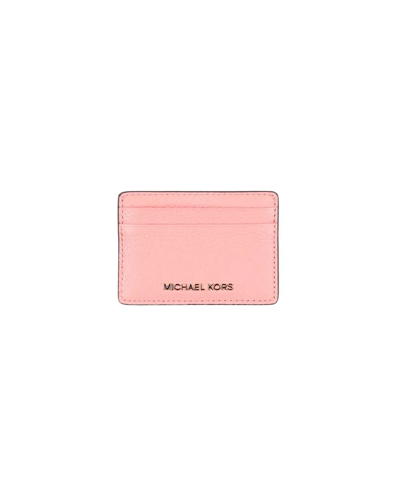 Michael Kors CARD HOLDER   - Kleinlederwaren - Kartenetuisauf YOOX.COM Rosa