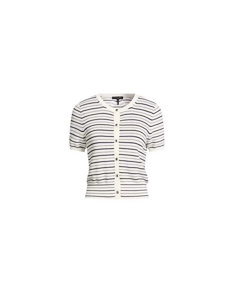 Rag & Bone STRICKWAREN - Strickjackenauf YOOX.COM Elfenbein