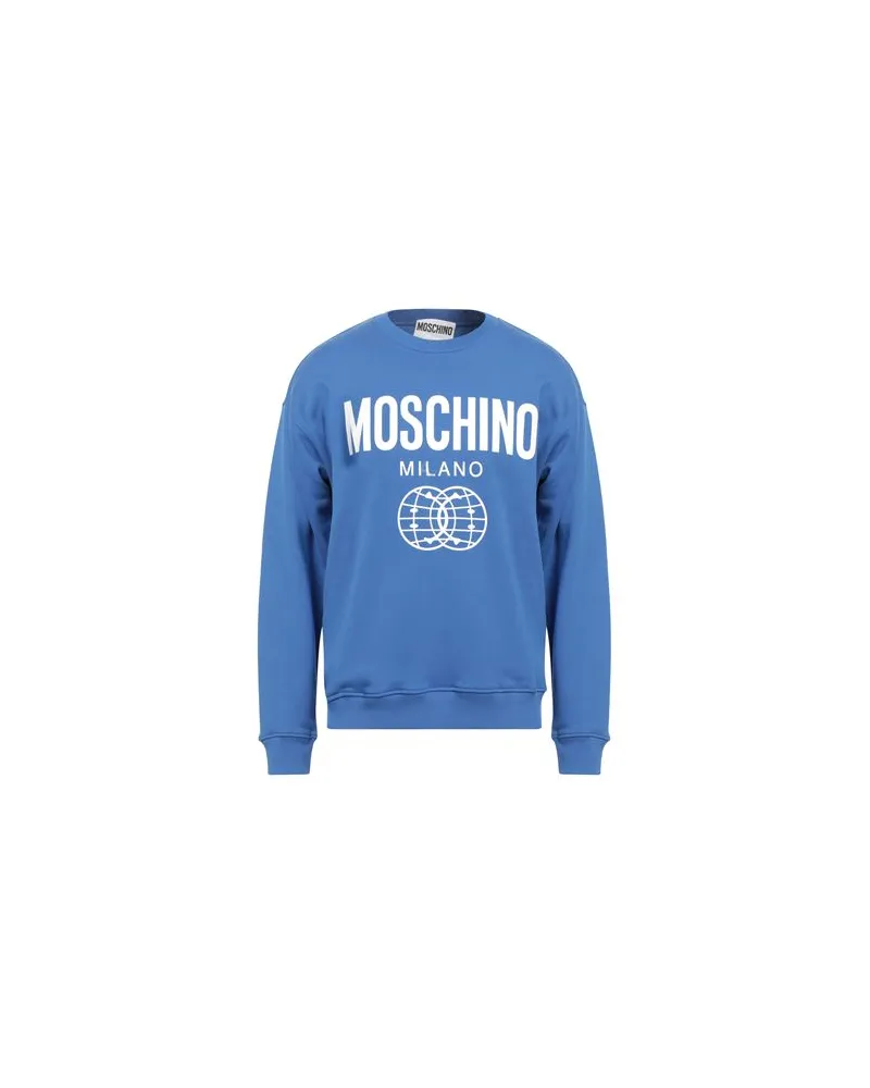 Moschino TOPS - Sweatshirtsauf YOOX.COM Blau