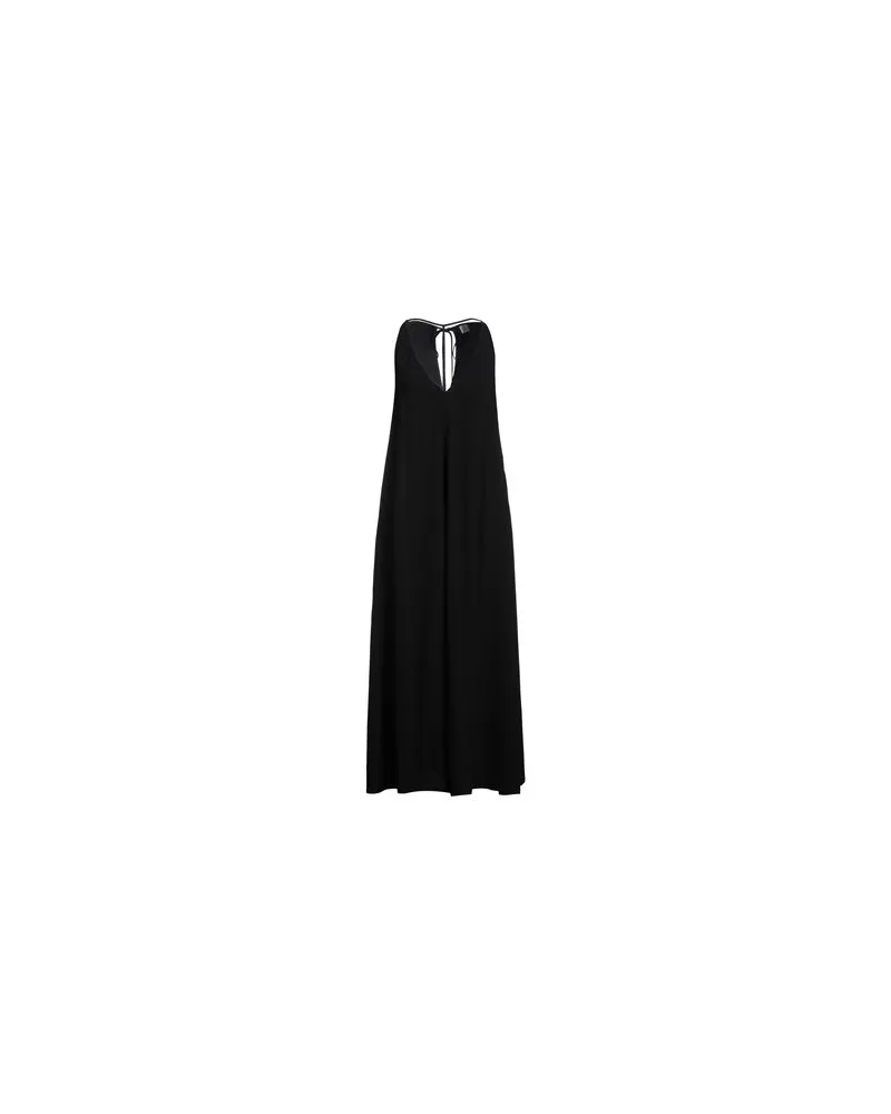 Totême KLEIDER - Maxi-Kleiderauf YOOX.COM Schwarz