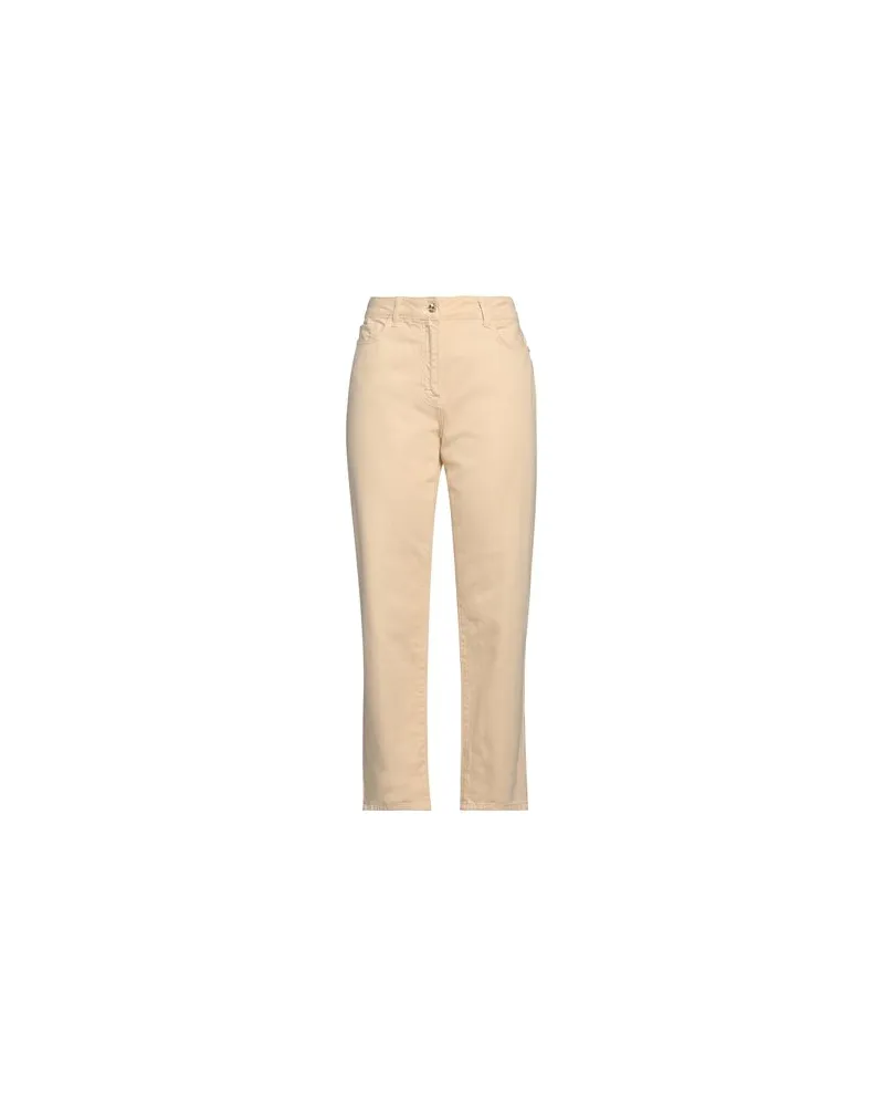 Patrizia Pepe HOSEN & RÖCKE - Jeanshosenauf YOOX.COM Beige