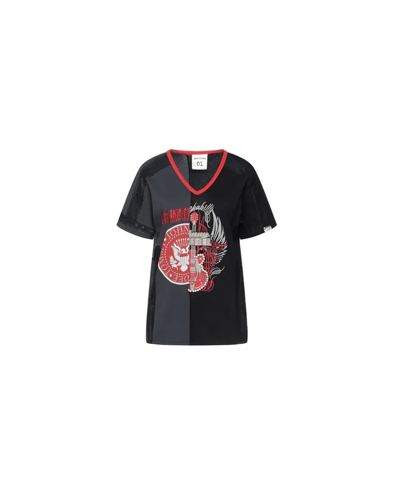 Semicouture TOPS - T-shirtsauf YOOX.COM Schwarz