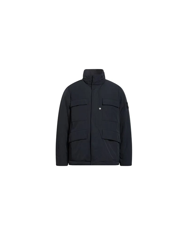 Stone Island JACKEN & MÄNTEL - Mäntelauf YOOX.COM Schwarz