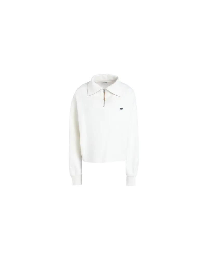 Puma DOWNTOWN Half-Zip Crew  - DOWNTOWN Half-Zip Crew - TOPS - Sweatshirtsauf YOOX.COM Off