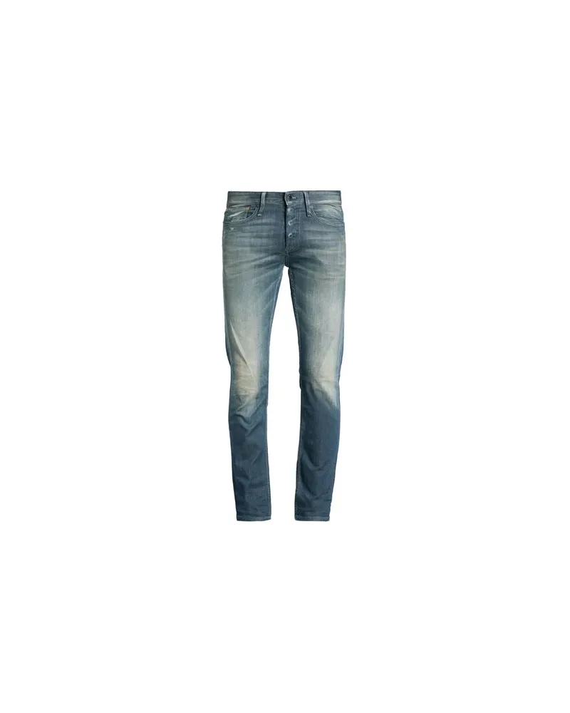 DENHAM HOSEN & RÖCKE - Jeanshosenauf YOOX.COM Blau