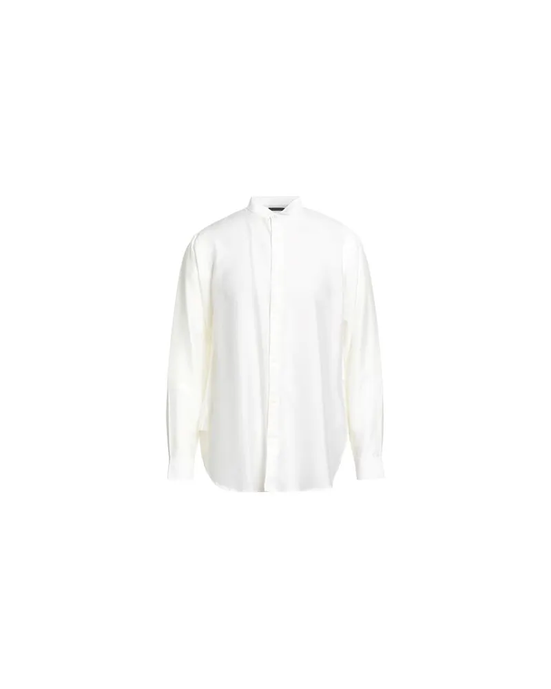 Emporio Armani TOPS - Hemdenauf YOOX.COM Elfenbein