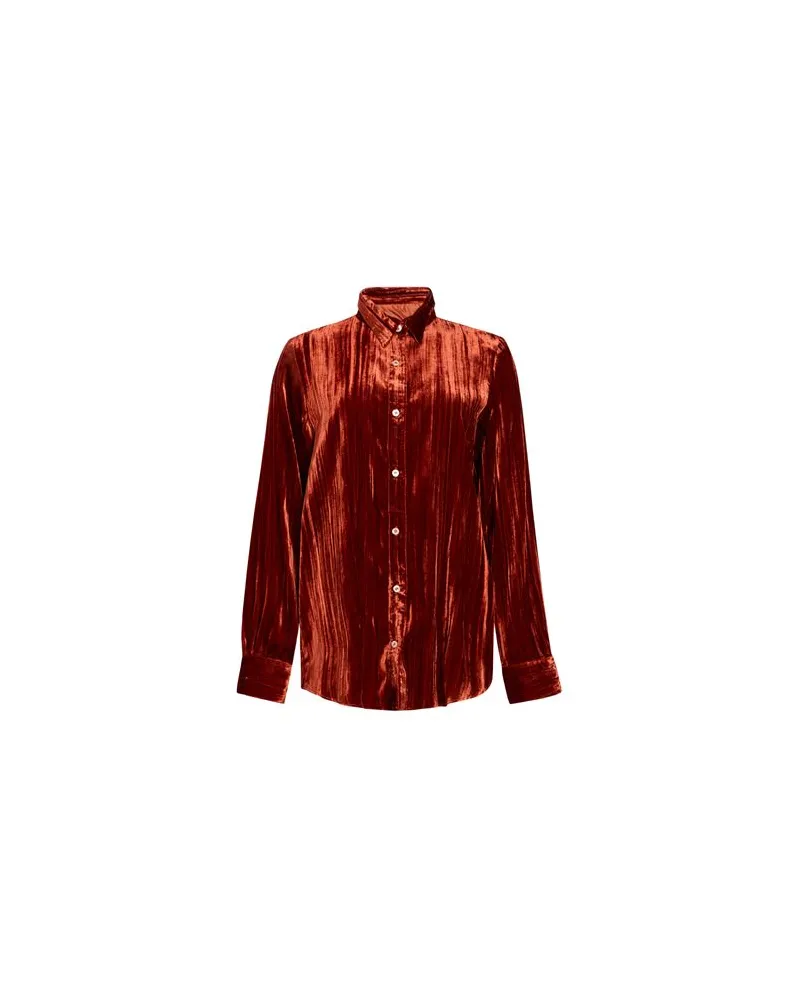 forte_forte TOPS - Hemdenauf YOOX.COM Rostrot