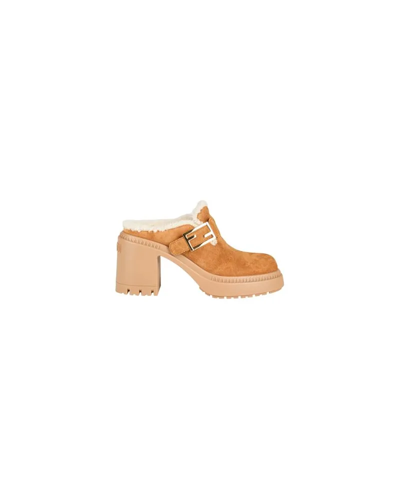 Fendi SCHUHE - Mules & Clogsauf YOOX.COM Kamel