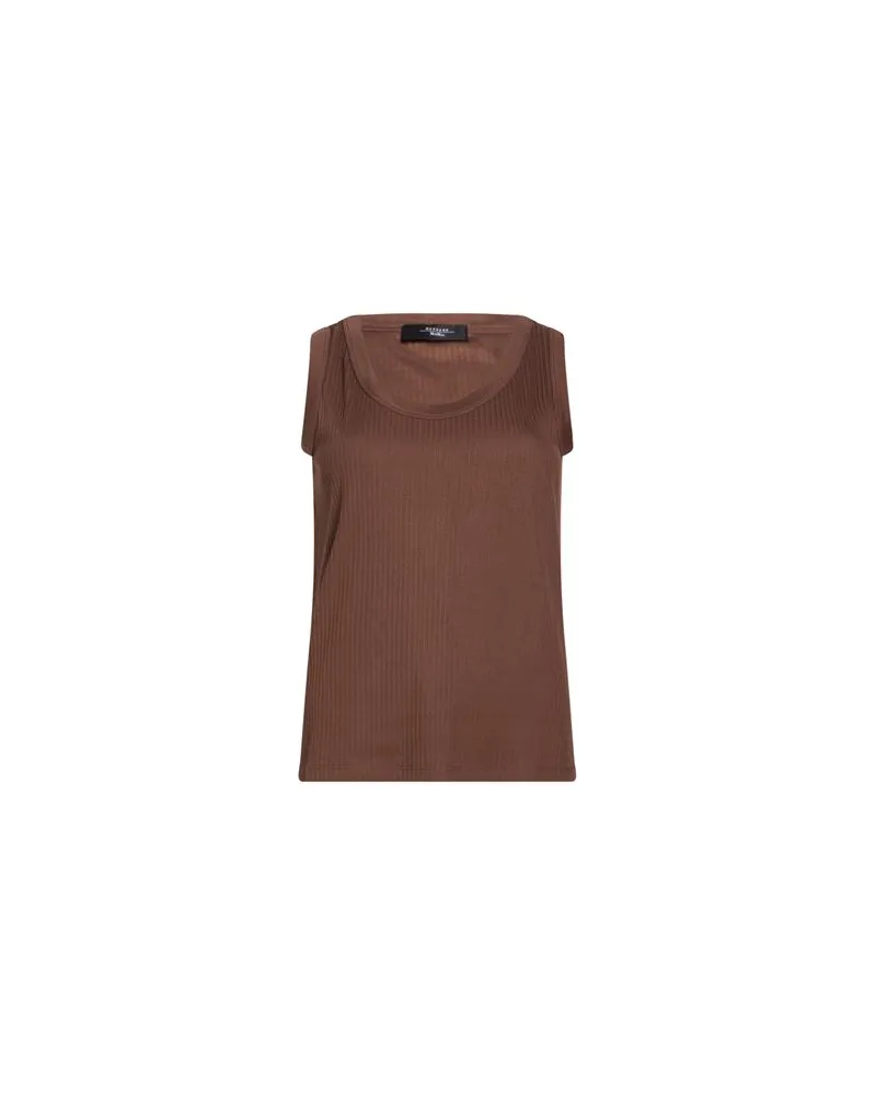 Max Mara TOPS - Tank Topsauf YOOX.COM Braun