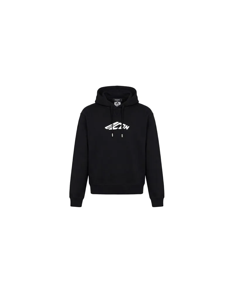 Dsquared2 TOPS - Sweatshirtsauf YOOX.COM Schwarz