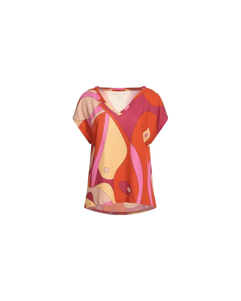 Majestic TOPS - T-shirtsauf YOOX.COM Rostrot