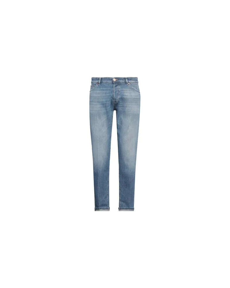 PT TORINO HOSEN & RÖCKE - Jeanshosenauf YOOX.COM Blau