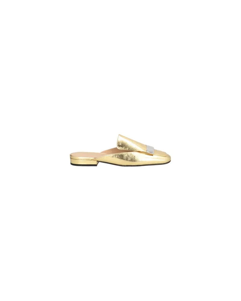 Sergio Rossi SCHUHE - Mules & Clogsauf YOOX.COM Gold