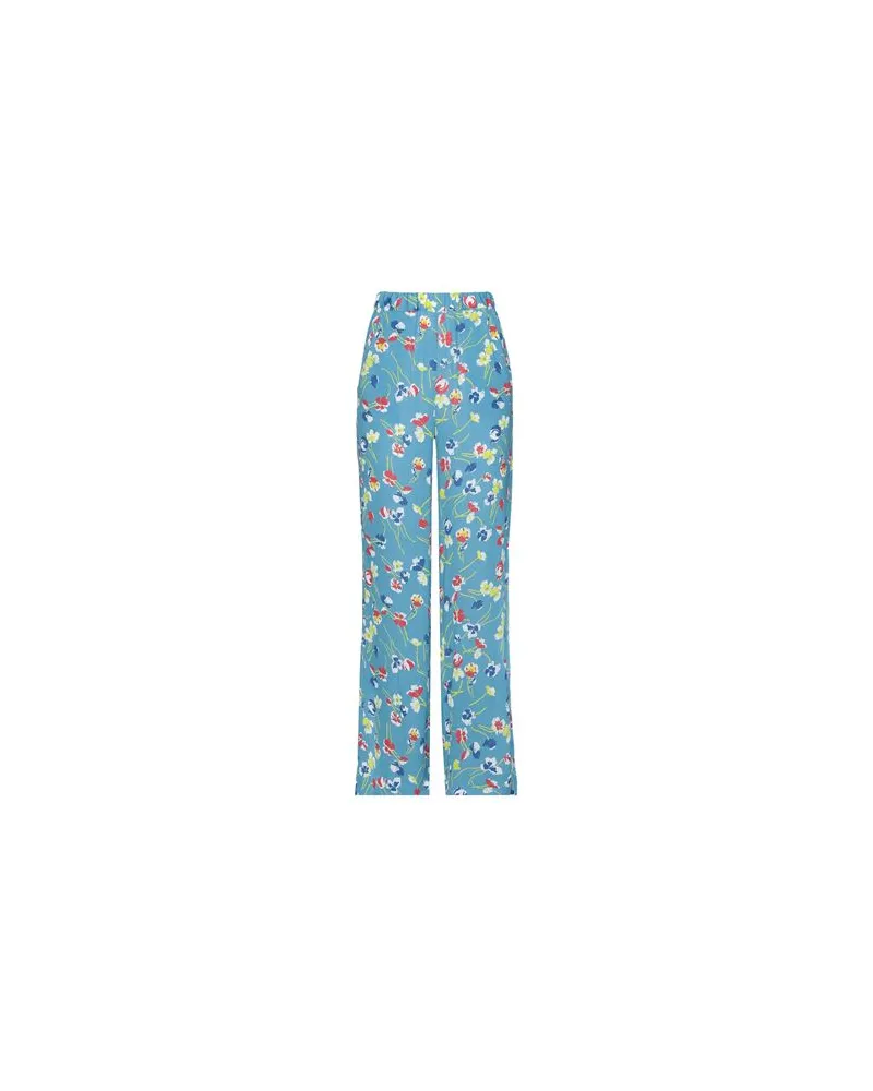 SOLOTRE HOSEN & RÖCKE - Hosenauf YOOX.COM Azurblau