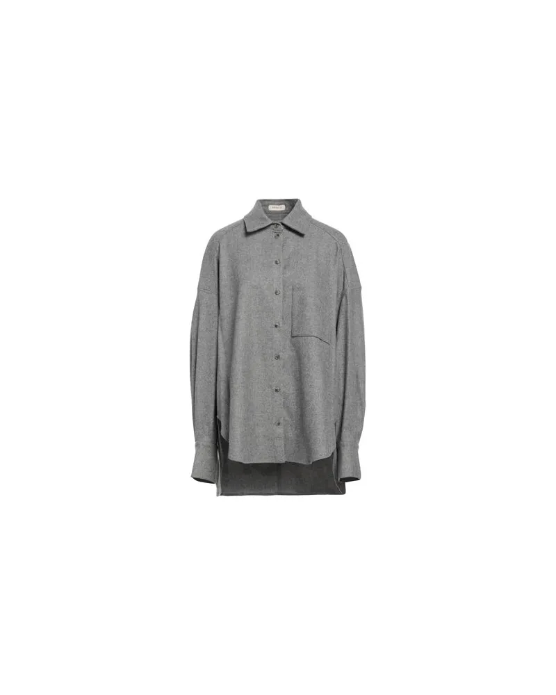 THE MANNEI TOPS - Hemdenauf YOOX.COM Grau