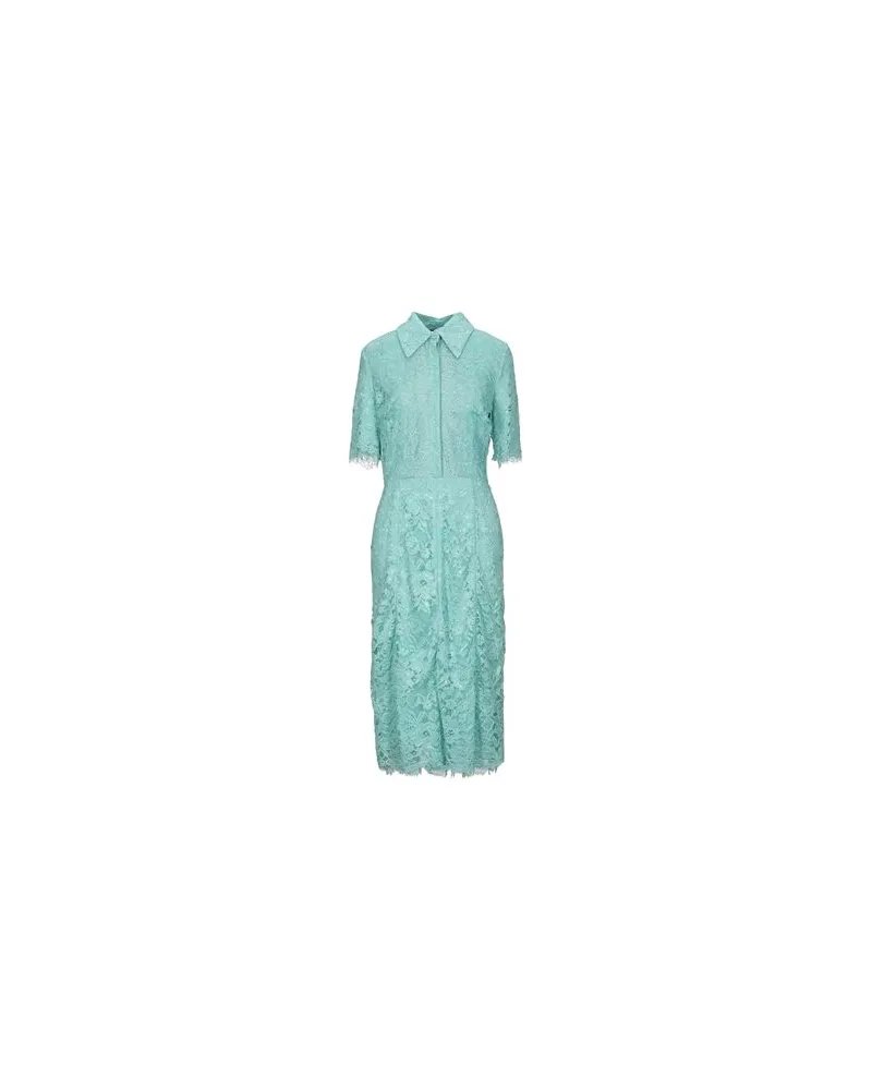Elisabetta Franchi KLEIDER - Midi-Kleiderauf YOOX.COM Säuregrün