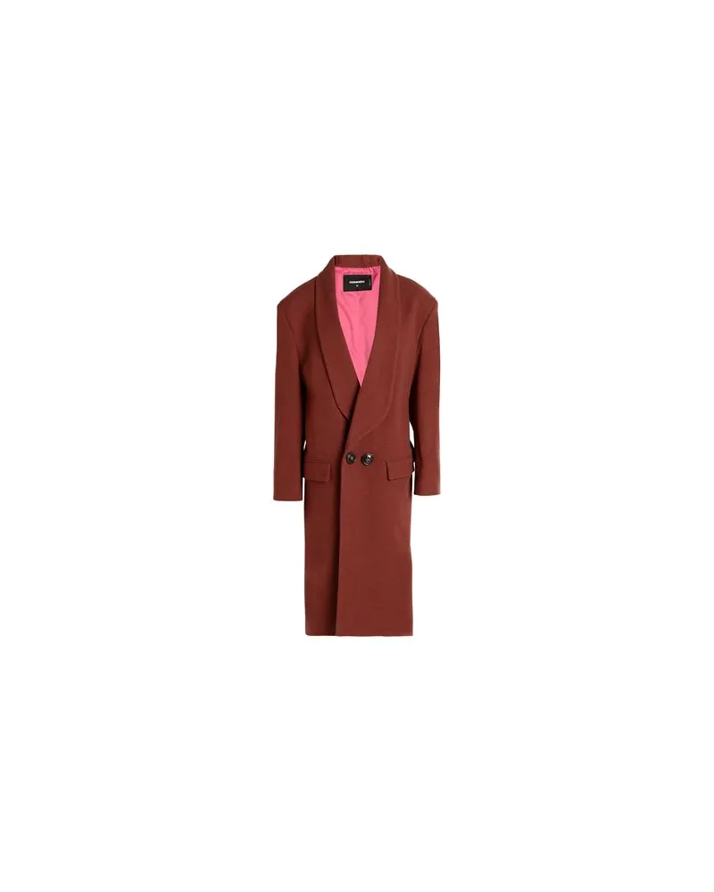 Dsquared2 JACKEN & MÄNTEL - Mäntelauf YOOX.COM Rostrot