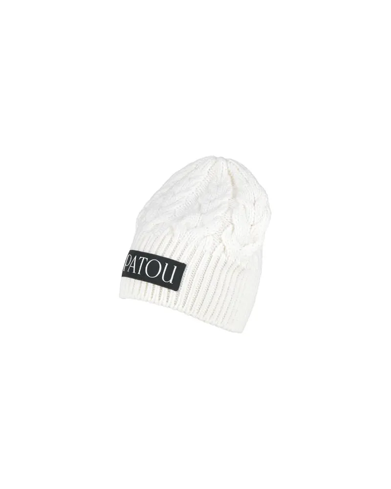 Patou ACCESSOIRES - Mützen & Hüteauf YOOX.COM Cremeweiß