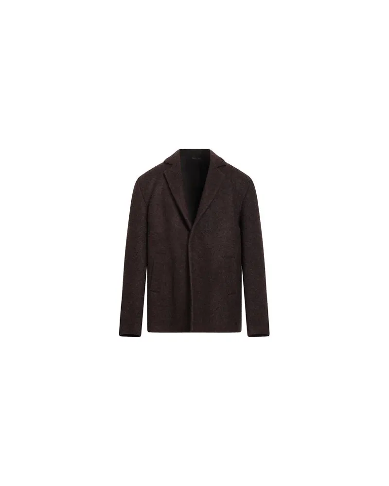 Costumein JACKEN & MÄNTEL - Mäntelauf YOOX.COM Schokobraun