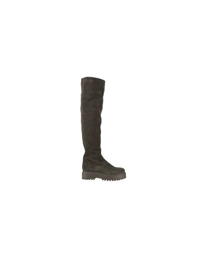 Le Silla SCHUHE - Stiefelauf YOOX.COM Militärgrün